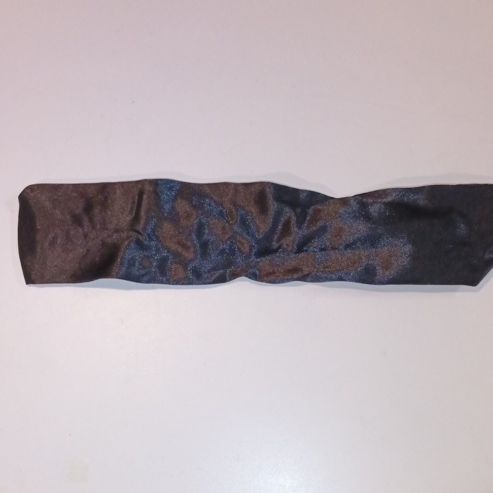 Black Satin Headband